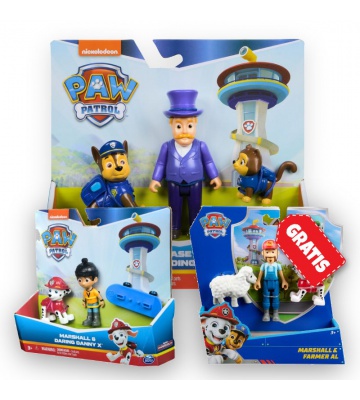 AKCIJA: Paw Patrol Humdinger in Chase + Danny X in Marshall + Marshal in kmet Al BREZPLAČNO