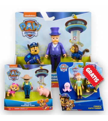 AKCIJA: Paw Patrol Humdinger in Chase + Yumi in Skye + Chase in kapitan Turbot BREZPLAČNO