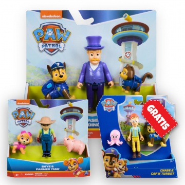 AKCIJA: Paw Patrol Humdinger in Chase + Yumi in Skye + Chase in kapitan Turbot BREZPLAČNO