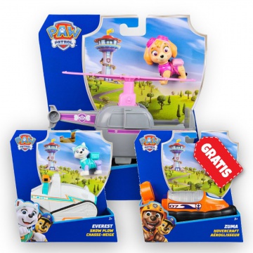 AKCIJA: Paw Patrol osnovna vozila Skye + Everest + Zuma BREZPLAČNO