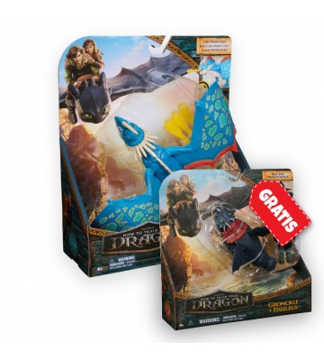 Poceni set: Kako izuriti svojega zmaja Smrtonosni gadji zmaj z izstrelkimi puščicami + Gronckle in Škilek