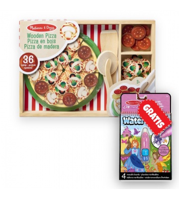 POSEBNA PONUDBA: Melissa & Doug set za pizzaparty + Water WOW pravljice z vodnimi čarovnijami BREZPLAČNO