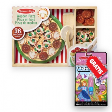 POSEBNA PONUDBA: Melissa & Doug set za pizzaparty + Water WOW pravljice z vodnimi čarovnijami BREZPLAČNO