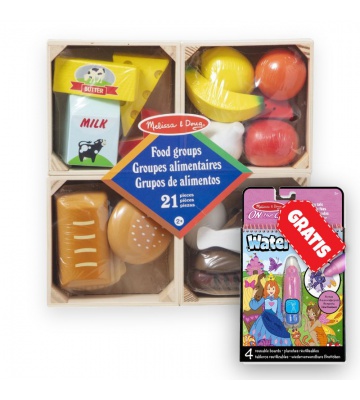 AKCIJA: Melissa & Doug jedilni set + Water WOW čaranje z vodo pravljice BREZPLAČNO