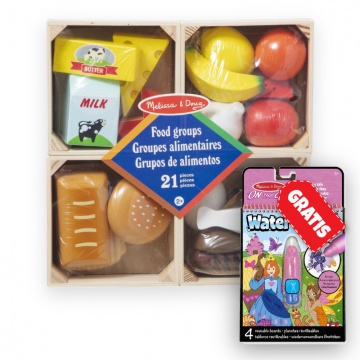 AKCIJA: Melissa & Doug jedilni set + Water WOW čaranje z vodo pravljice BREZPLAČNO