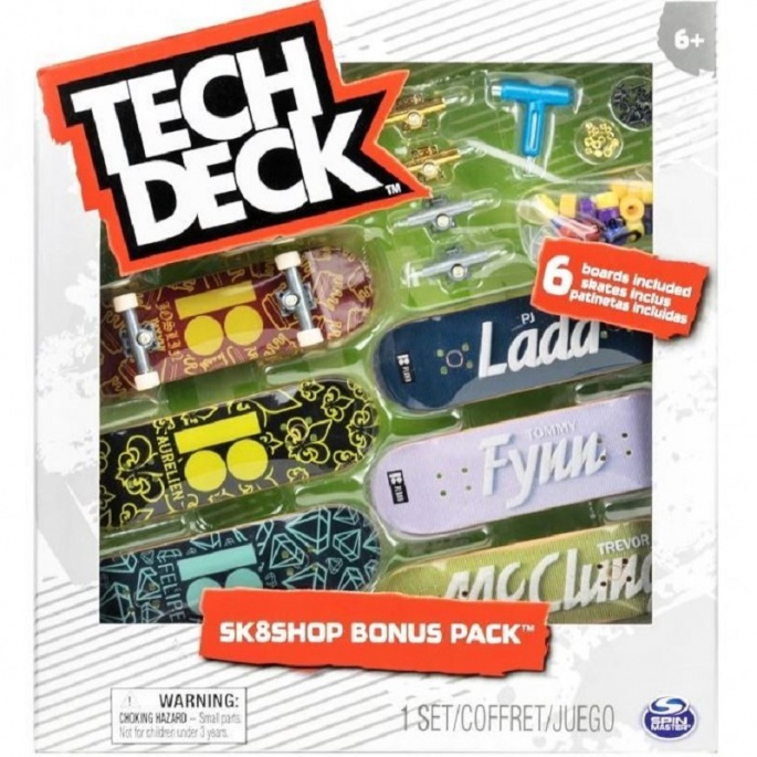 Tech Deck skateshop 6 kos s dodatki Plan B
