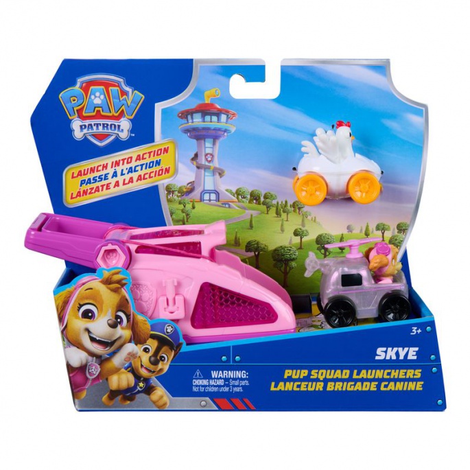 Paw Patrol izstreljevalna naprava Skye