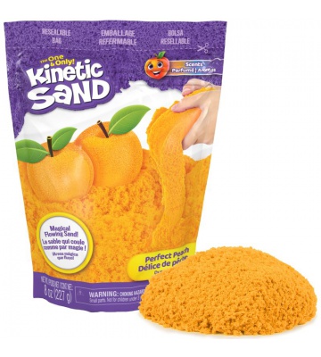 Kinetic Sand pakiranje z vonji sadja breskev