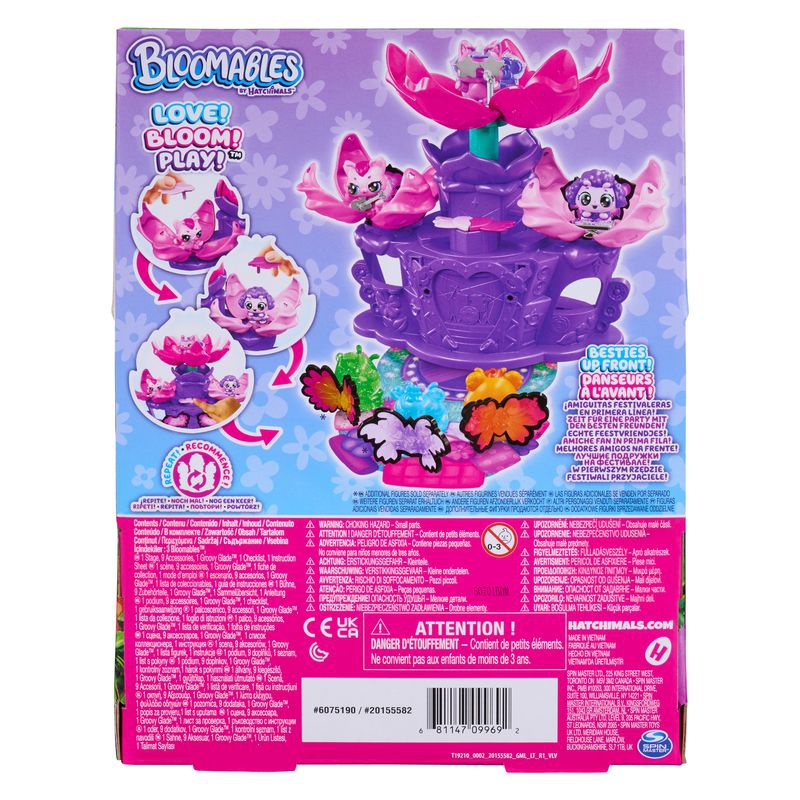 Hatchimals Bloomables cvetlični igralni set 3 figure