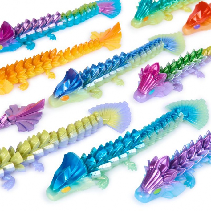 CrystaLynx Dragons upogljiv Zmaj 22 cm