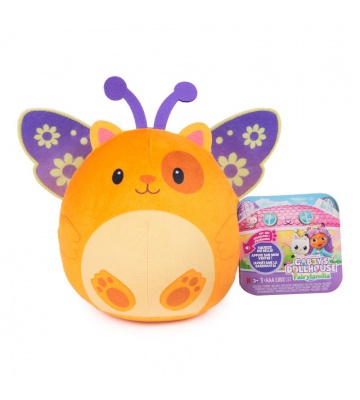 Gabijina mačja hišica plišasta hrček oranžna z zvoki 14 cm