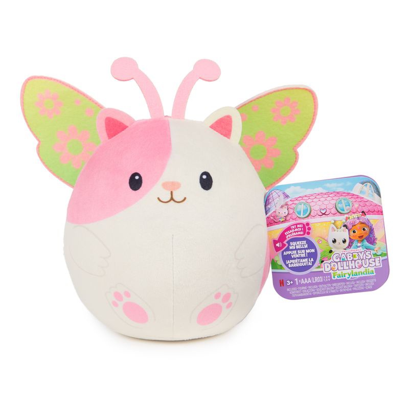 Gabijina mačja hišica plišast hrček bel z zvoki 14 cm