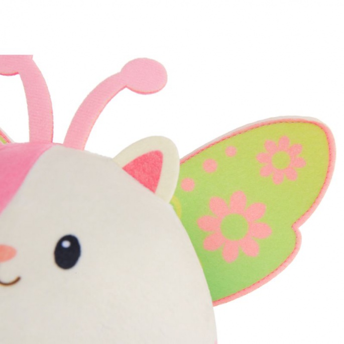 Gabijina mačja hišica plišast hrček bel z zvoki 14 cm