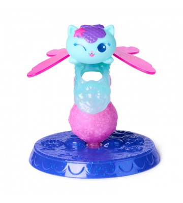 Gabijina mačja hišica prstan s figurico Sirenka