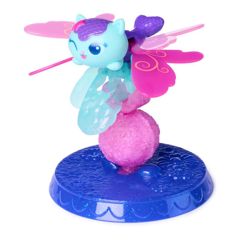 Gabijina mačja hišica prstan s figurico Sirenka