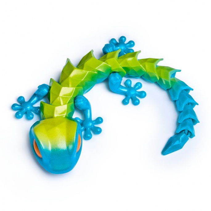 CrystaLynx Dragons upogljiv gekon 30 cm