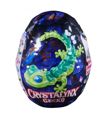 CrystaLynx Dragons upogljiv gekon 30 cm