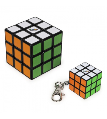 Rubikova kocka set klasik 3x3 + obesek