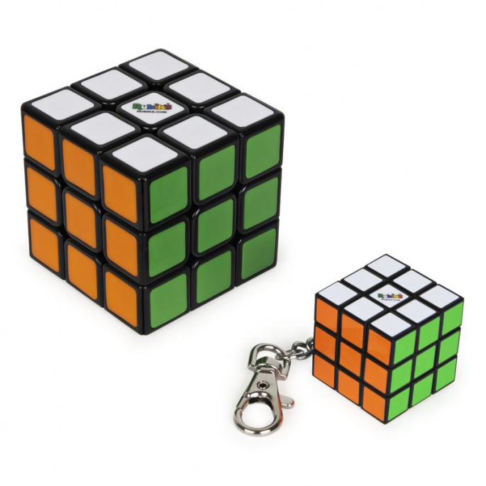 Rubikova kocka set klasik 3x3 + obesek
