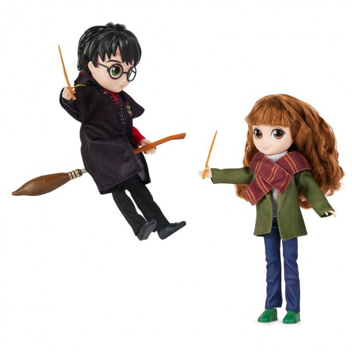 Dvojno pakiranje figuric Harry Potter & Hermiona 20 cm