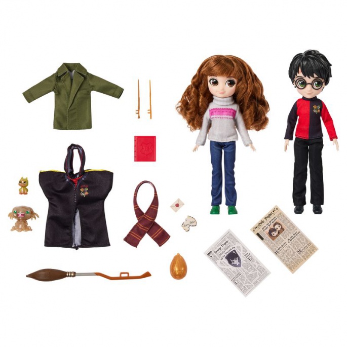 Dvojno pakiranje figuric Harry Potter & Hermiona 20 cm