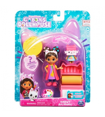 Gabinin čarobni hišni mačji igralni set Umetniški studio