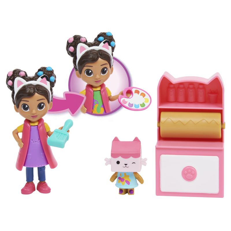 Gabinin čarobni hišni mačji igralni set Umetniški studio