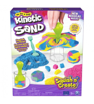 Kinetic Sand ustvarjalni komplet z lončkom