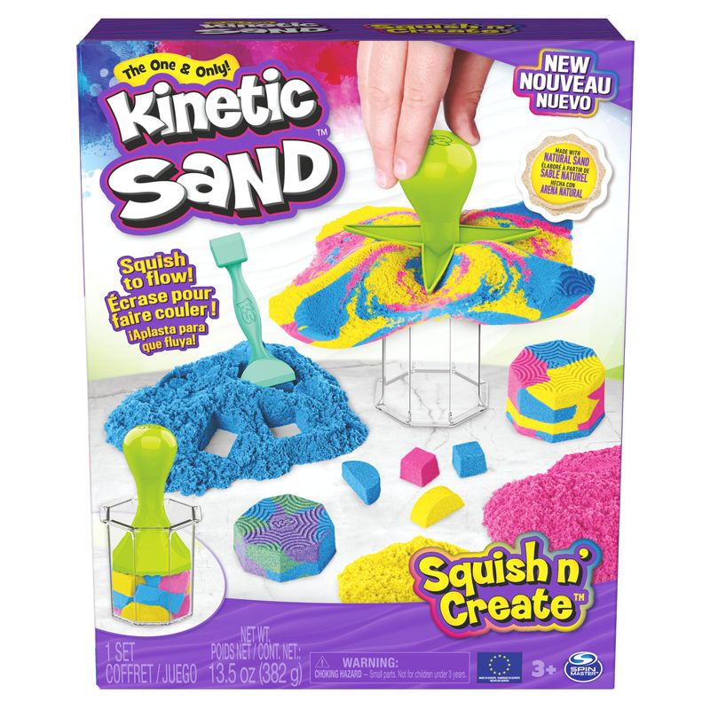 Kinetic Sand ustvarjalni komplet z lončkom