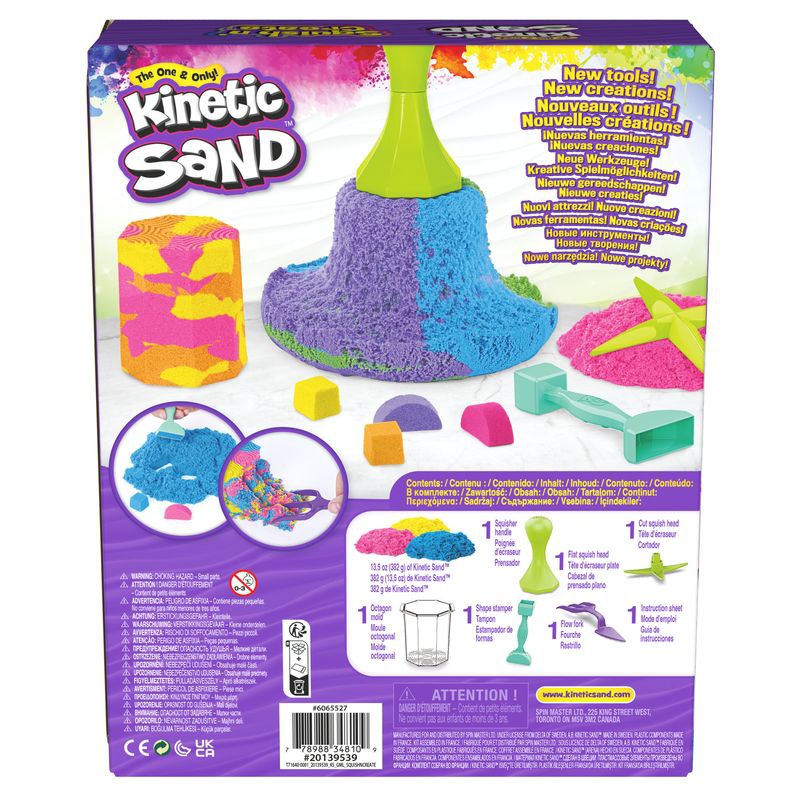 Kinetic Sand ustvarjalni komplet z lončkom