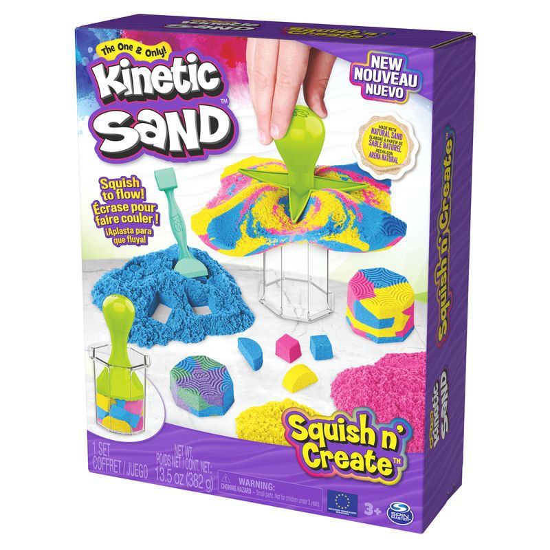 Kinetic Sand ustvarjalni komplet z lončkom