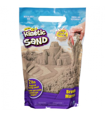 Kinetic Sand rjav pesek 0,9 kg