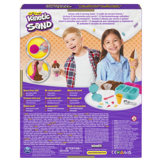 Kinetic Sand dišeča kroglica sladoleda