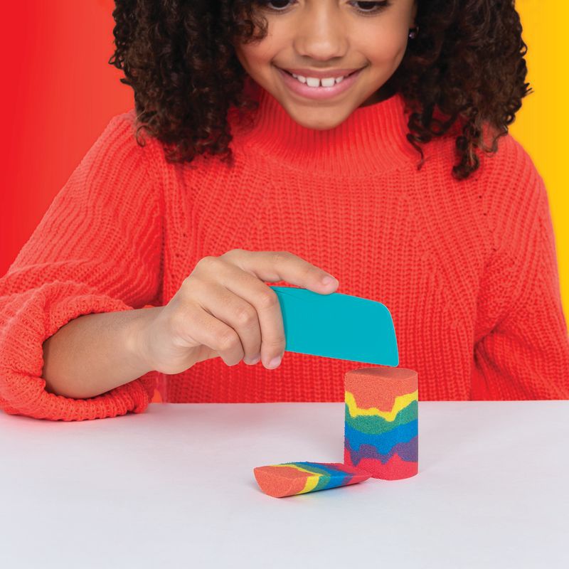 Kinetic Sand mavrični komplet za igro