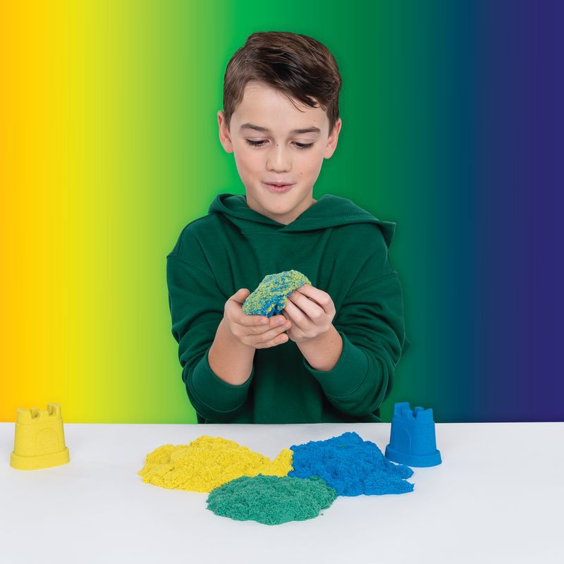 Kinetic Sand mavrični komplet za igro