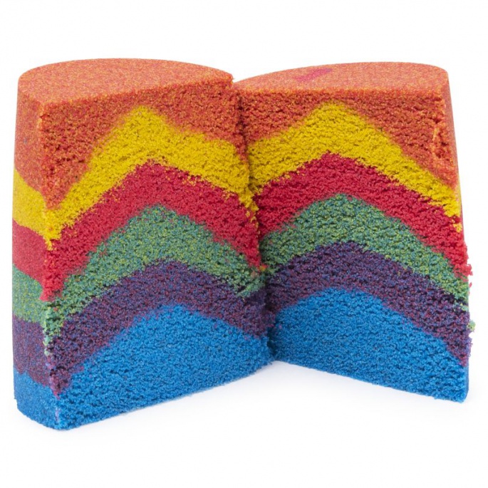 Kinetic Sand mavrični komplet za igro