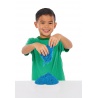 Kinetic Sand škatla z podlogo modro