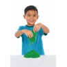 Kinetic Sand škatla z tekočim peskom in zeleno podlago