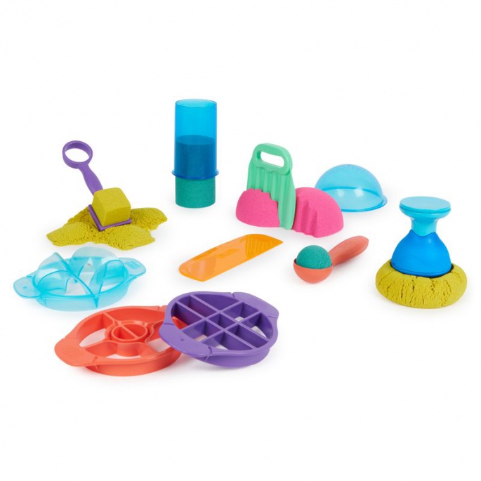 Kinetic Sand ultimativni komplet s peskom in orodji
