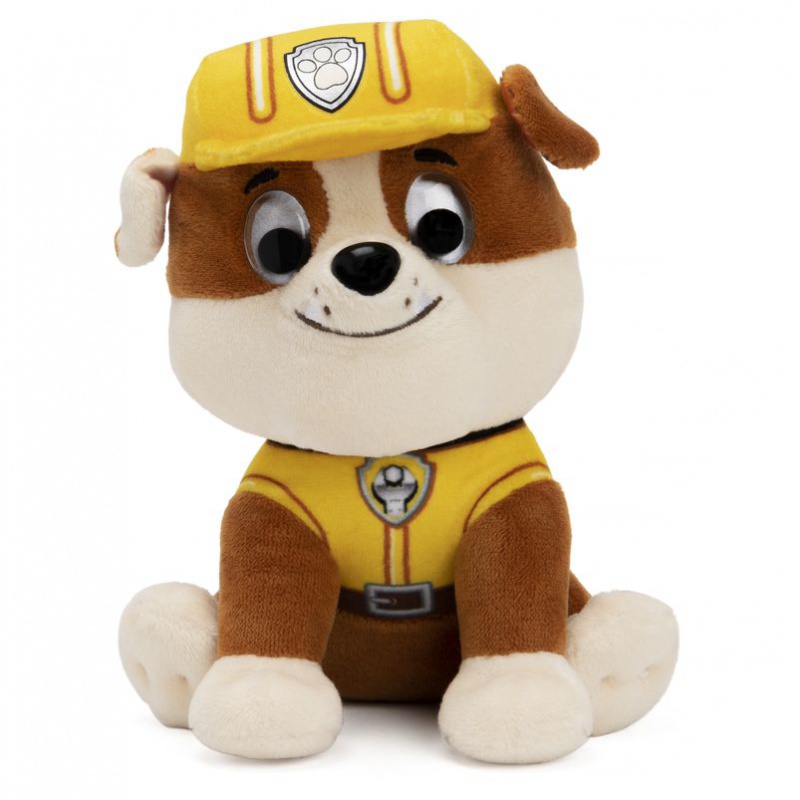 Paw Patrol Rubble plišasta igrača 15 cm