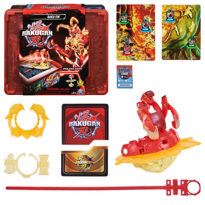 Bakugan zbirateljska pločevinasta škatla S6