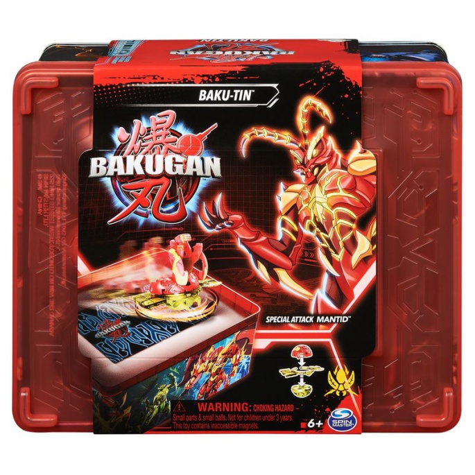 Bakugan zbirateljska pločevinasta škatla S6