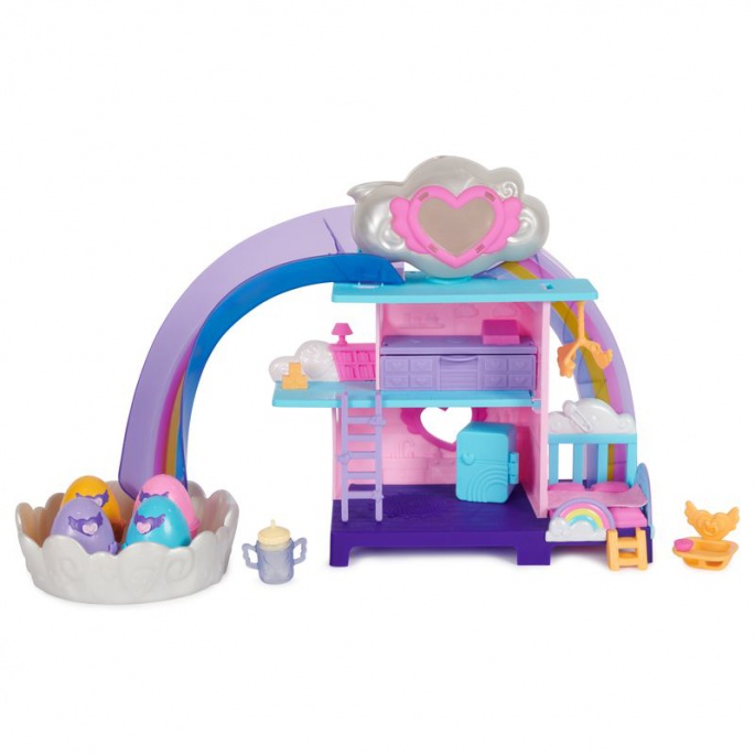 Hatchimals igralni set mavrični svet / valjenje v vodi