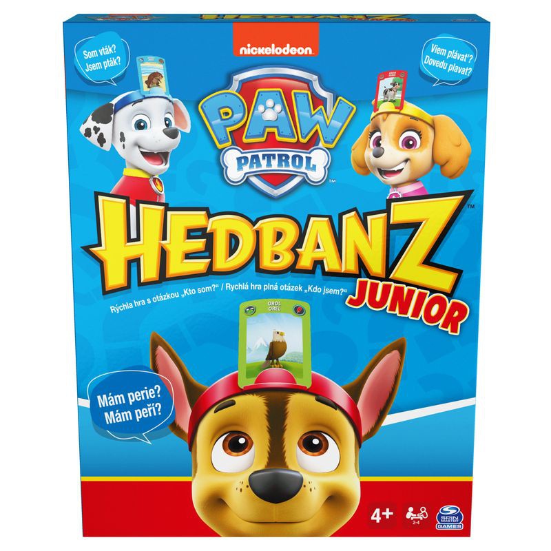 Spin Master Games družabna igra ugank Hedbanz Paw Patrol Junior