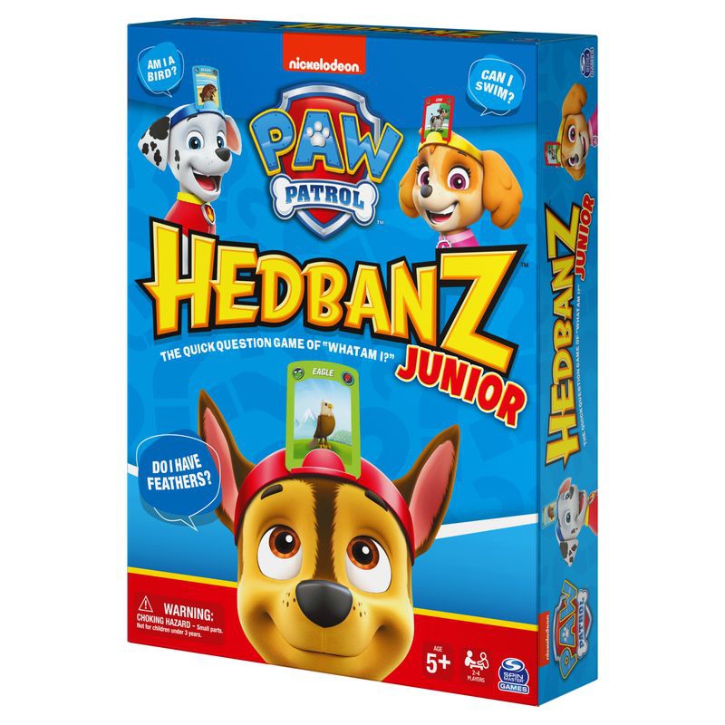 Spin Master Games družabna igra ugank Hedbanz Paw Patrol Junior