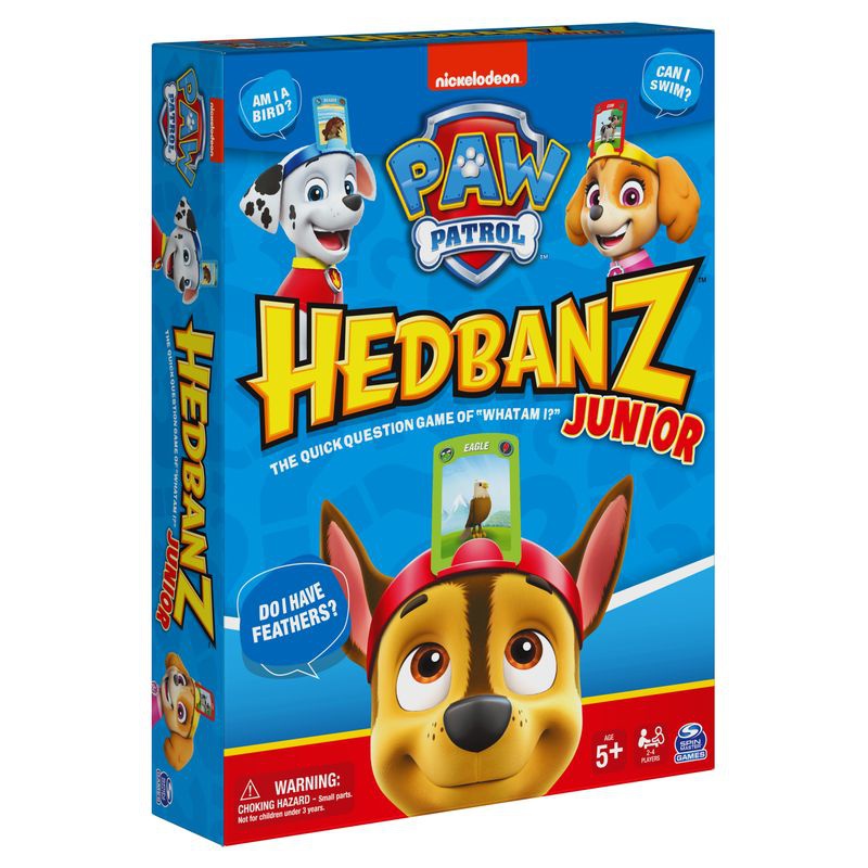 Spin Master Games družabna igra ugank Hedbanz Paw Patrol Junior