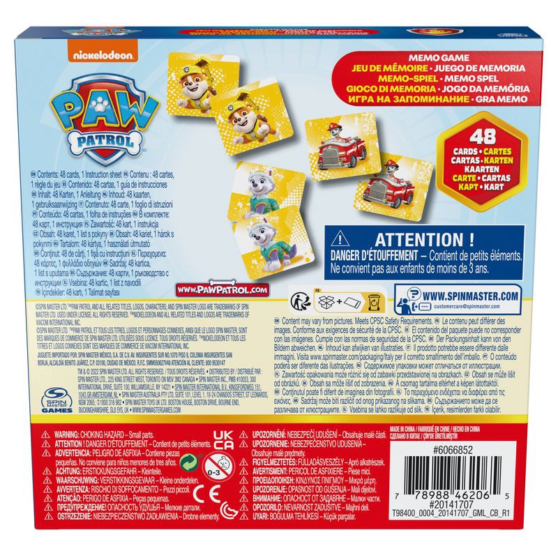 Spin Master Games Tačke na patrulji pexeso