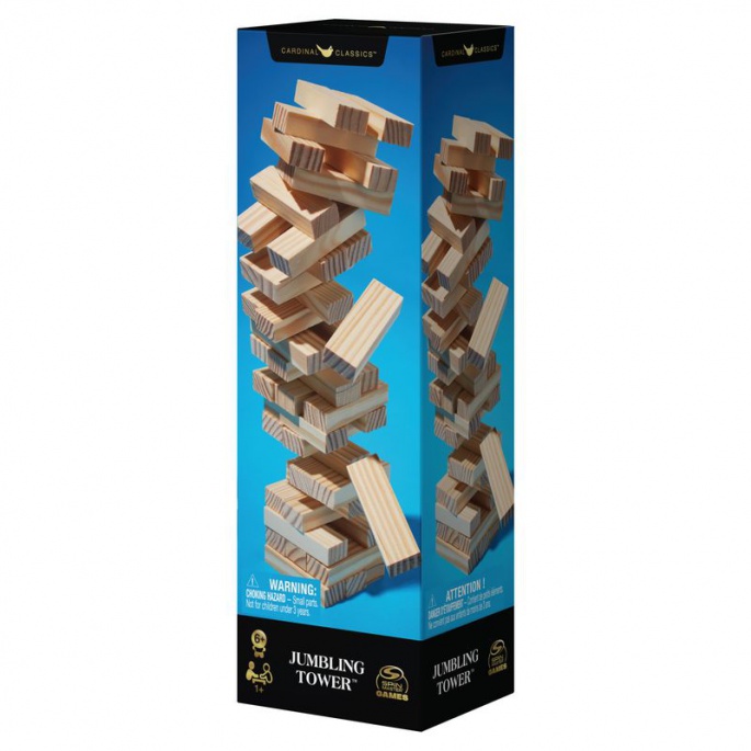 Spin Master Games Nestabilni stolp moder