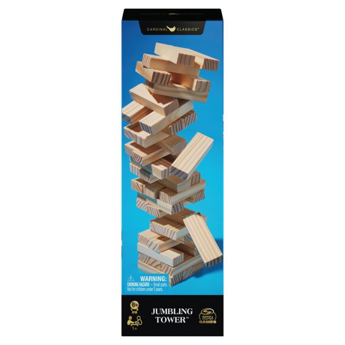 Spin Master Games Nestabilni stolp moder