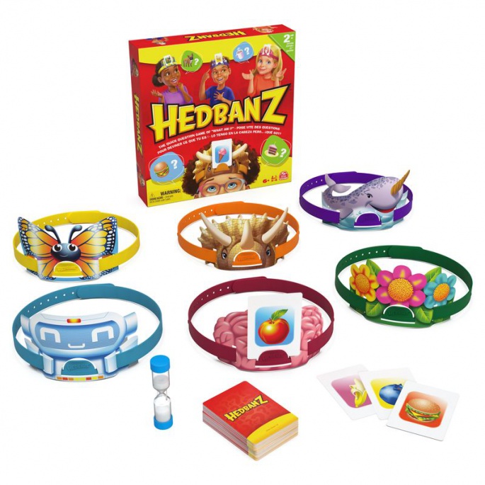Spin Master Games družabna igra ugibanj Hedbanz - nova izdaja